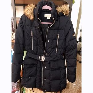 MK Coat in Navy